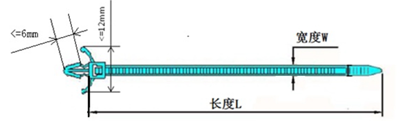 Self locking cable ties 1